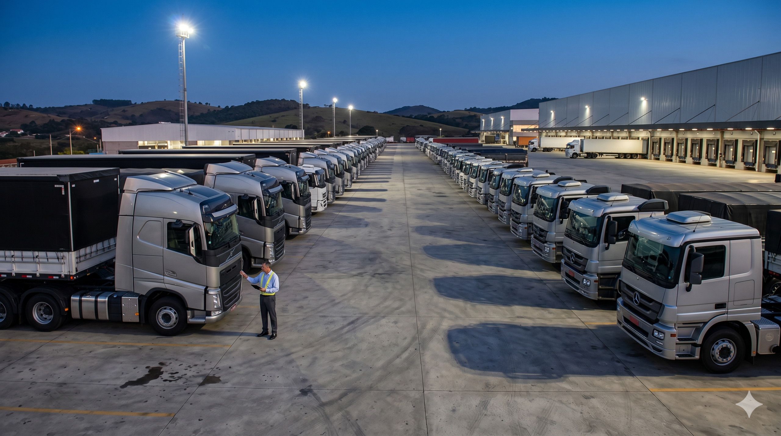 Gestão de lubrificação em frota de caminhões diesel