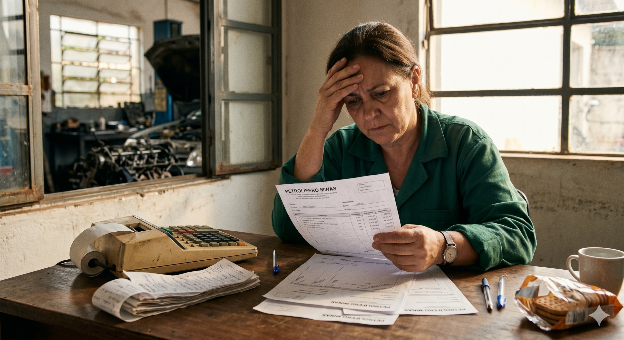 impacto aumento óleo hidráulico custo oficinas Minas Gerais