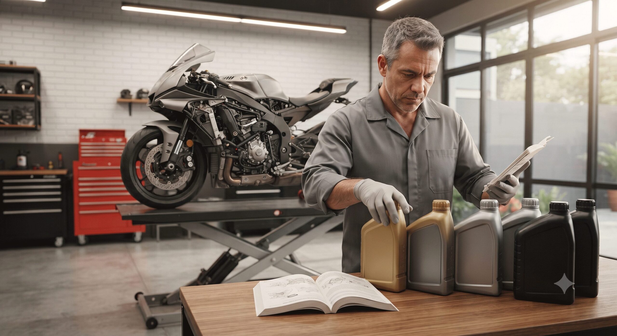 escolha do óleo correto para proteger motor da motocicleta