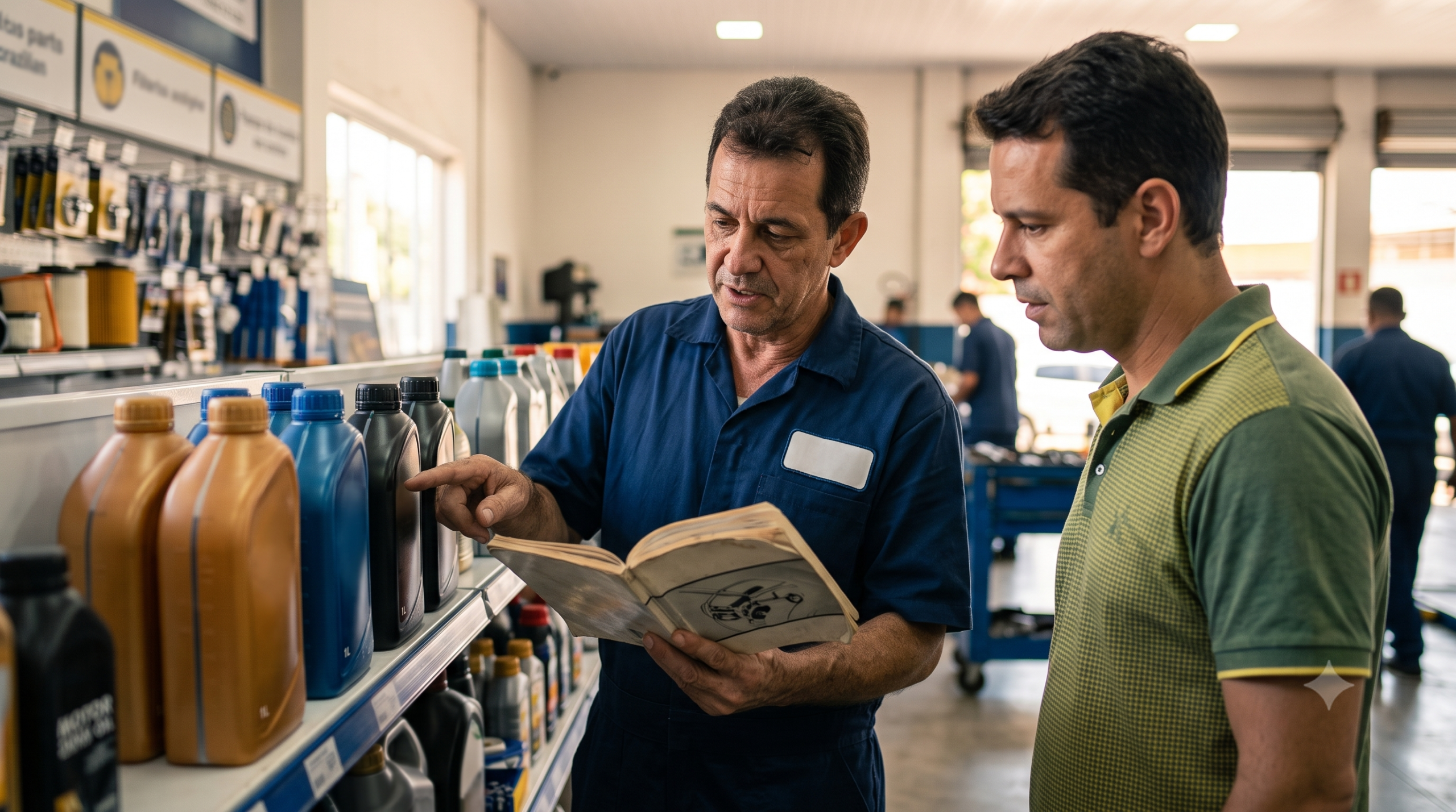 consultoria auto center óleo 20W50 atendimento técnico